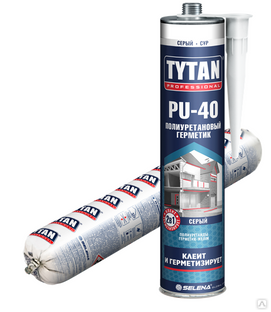 Герметик полиуретановый TYTAN Professional PU 40 белый 310 мл 66244 