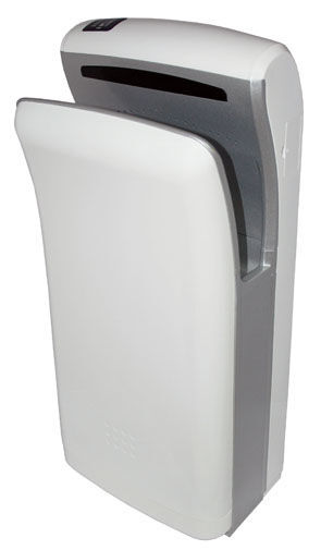 Сушилка для рук погружная высокоскоростная G-teq G-1800 PW, 1800 Вт, 1,8 кВт, пластик белая