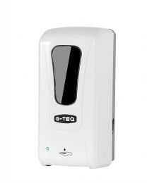 Дозатор автоматический для дезинфицирующих средств пластик белый G-teq 8677 Auto, 1000 мл, 1 л, пластик белый матовый