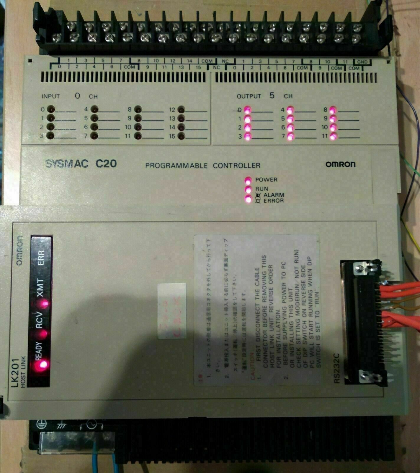 Модуль OMRON C20-CPU83E