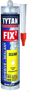 Клей-герметик TYTAN Professional Fix² Clear, 290 мл 