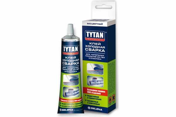 Клей холодная cварка для напольных покрытий из ПВХ и пластика TYTAN Professional 22212