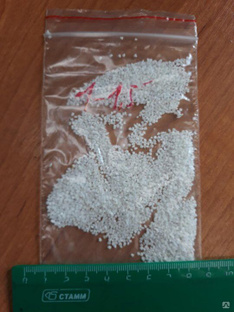 Мраморный песок крошка белый фр. 1,0-1,5 мм в мешках 39-41 кг, песок #1