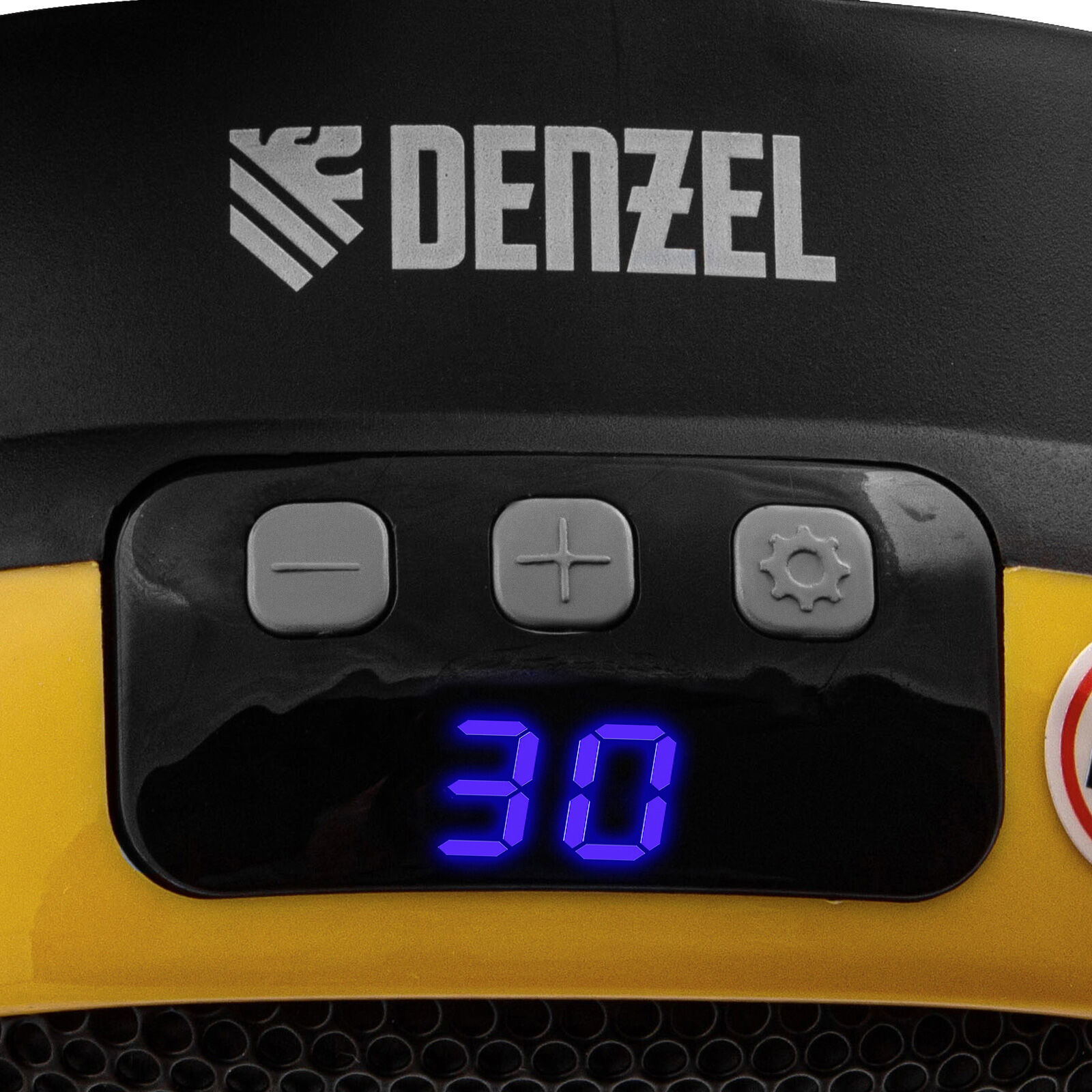 Тепловентилятор портативный керамический DTFC-700, 3 реж. вентилятор, нагрев 700 Вт // Denzel 12