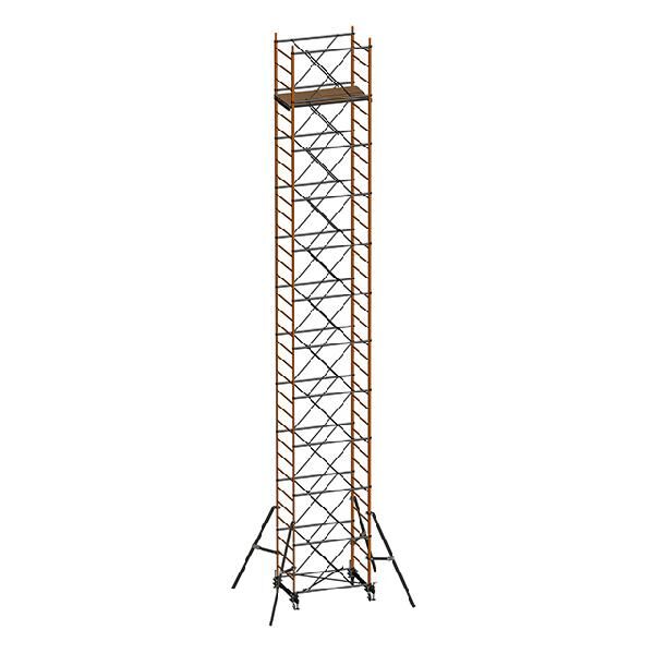 Вышка-тура строительная Вектор 10+1 высота 13,4 м