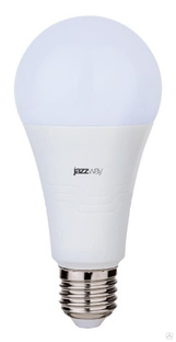 Лампа светодиодная PLED-SP 25 Вт A65 5000К холодный цвет белый E27 230В/50Гц JazzWay 5018082A 