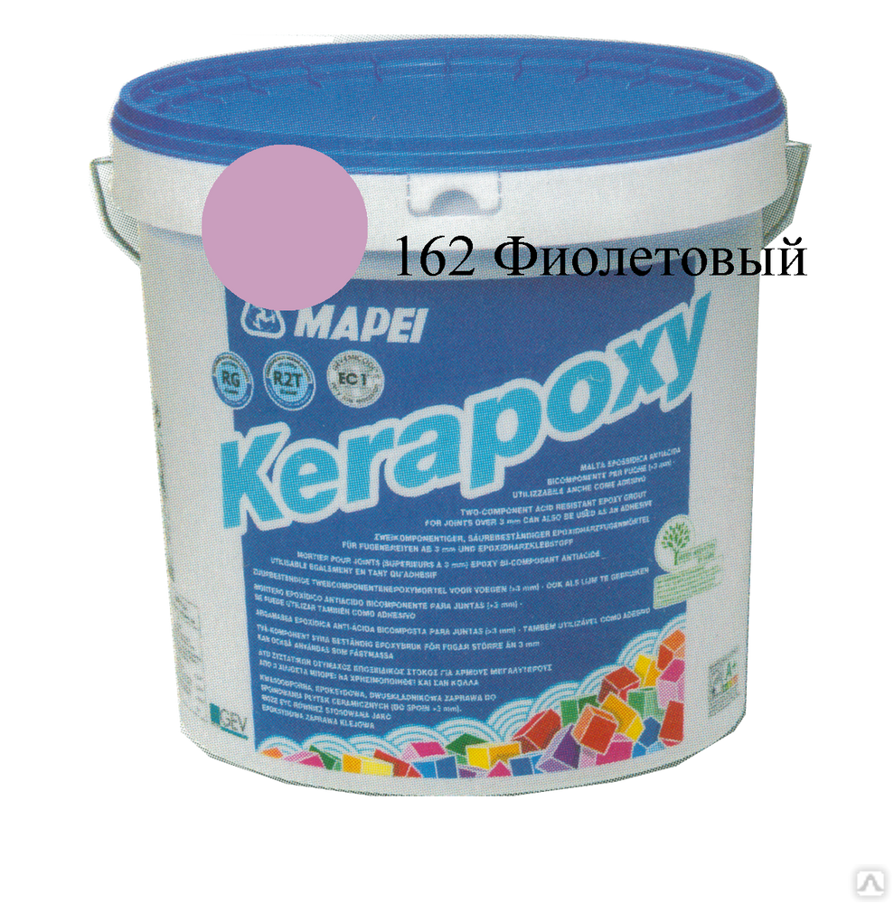 Затирка Мапей Kerapoxy 2 кг 162 Фиолетовый, цена в Челябинске от ...
