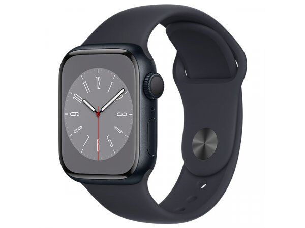 Смарт часы Apple Watch Series 8 41 мм Aluminium Case, Midnight S/M Sport Band