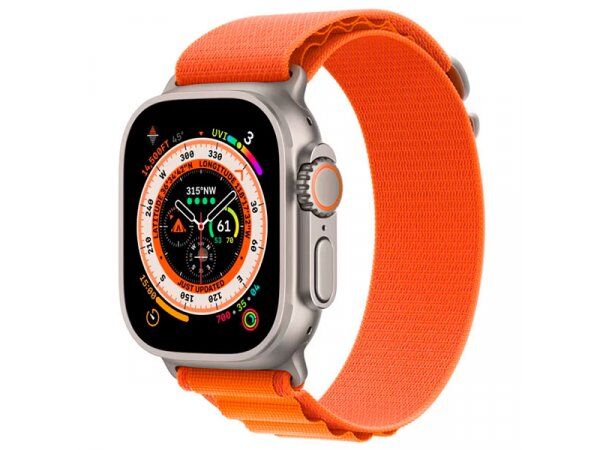 Смарт часы Apple Watch Ultra 49 мм Titanium Case Alpine Loop Orange S