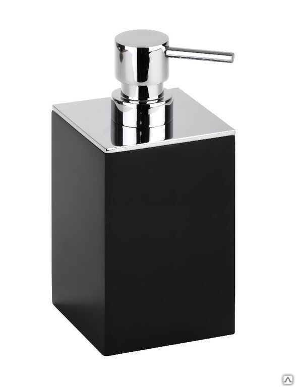 Дозатор жидкого мыла, отдельностоящий, черный Bemeta GAMMA черный 75х160х86 см 145609310 1
