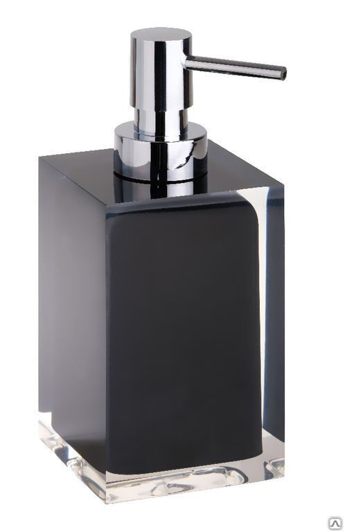 Отдельностоящий дозатор жидкого мыла; чёрный Bemeta VISTA черный 70х172х82 см 120109016-100 1