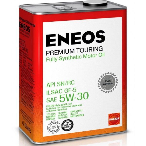 ENEOS Premium Touring 5w30 SN 4 л (Масло моторное синтетическое)