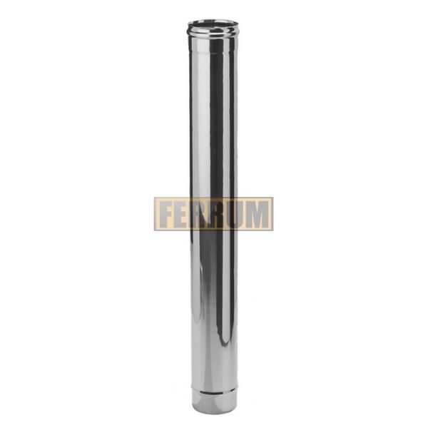 Дымоход 1,0м (430/0,5 мм) Ф180 Ferrum FERRUM