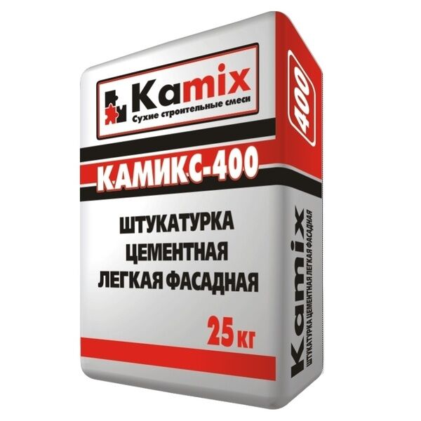 Штукатурка КАМИКС-400 фасадная (25 кг)