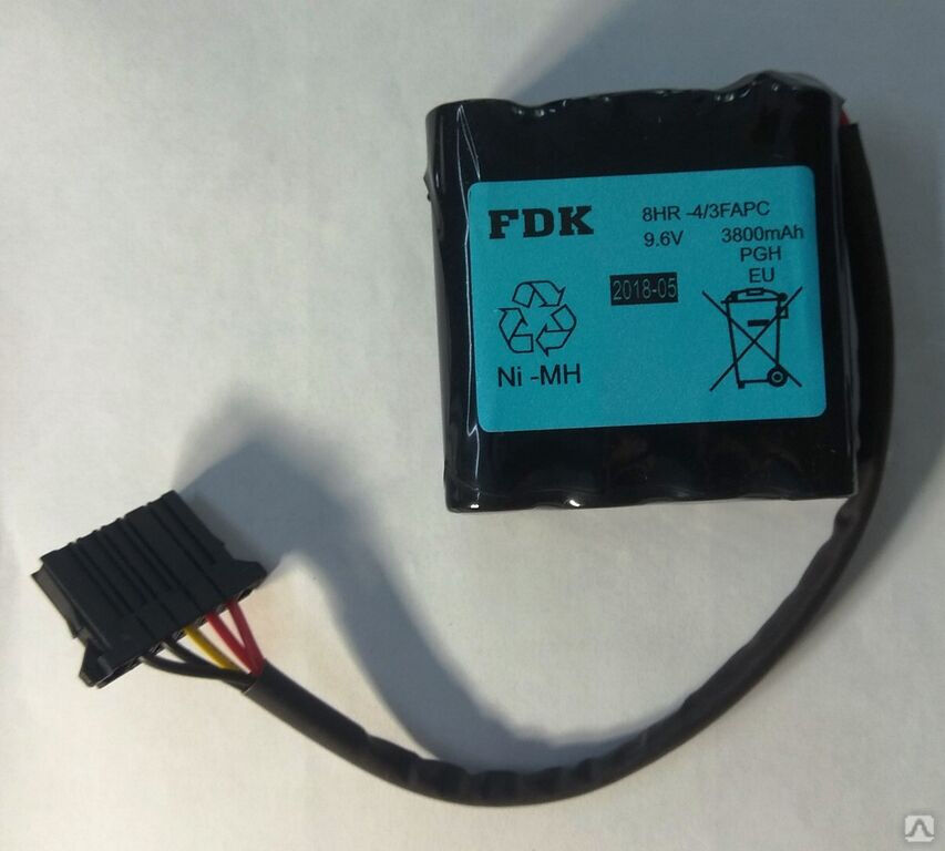 Аккумулятор FDK 8HR-4/3FAUPC 9,6V 3,8Ah