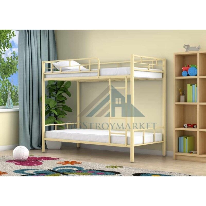 Двухъярусная кровать – универсальный вариант для небольшой комнаты