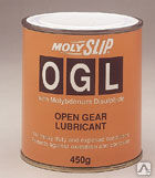 Cмазка нетекучая Молислип OGL (Open gear lubricant), 0,45кг