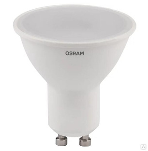 Лампа светодиодная LED Value LVPAR1650 6SW/830 230 В GU10 10х1 RU OSRAM 4058075581449 