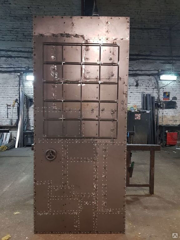 Двери дизайнерские металлические в стиле Лофт
