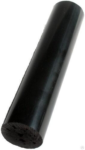 Поручень ПВХ ø50 мм (цвет черный)