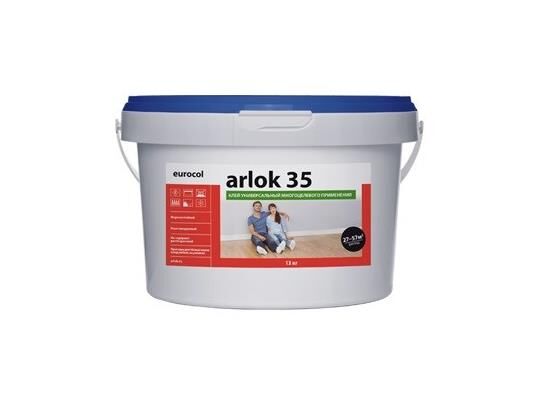 Клей водно-дисперсионный Arlok 35, упаковка 3,5 кг