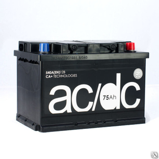 Аккумулятор 60 а/h AC/DC прямая и обратная полярность пусковой ток 120 А. 