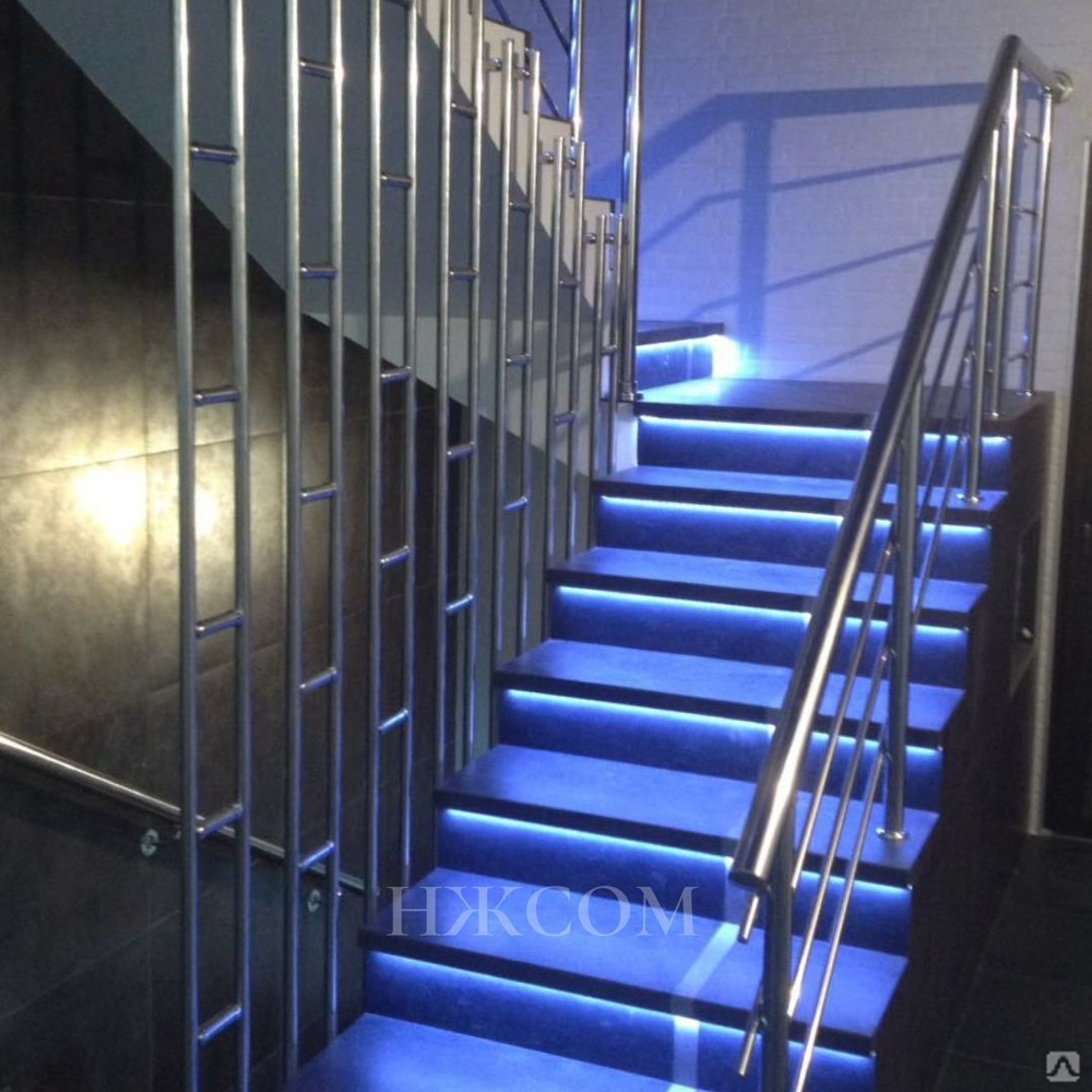 Нестандартные перила из нержавеющей стали купить за 13 000 руб. в ...