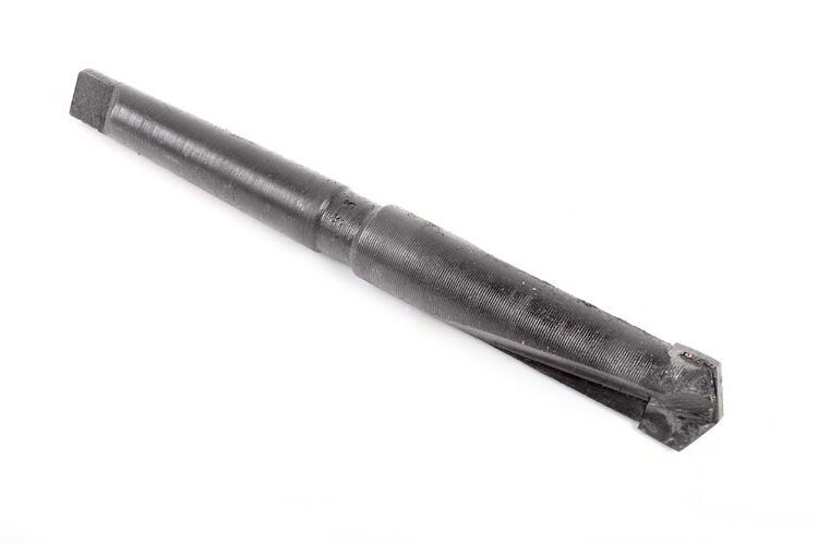 Сверло d 22 мм для сверления рельсов, с напаянной пластиной и коническим