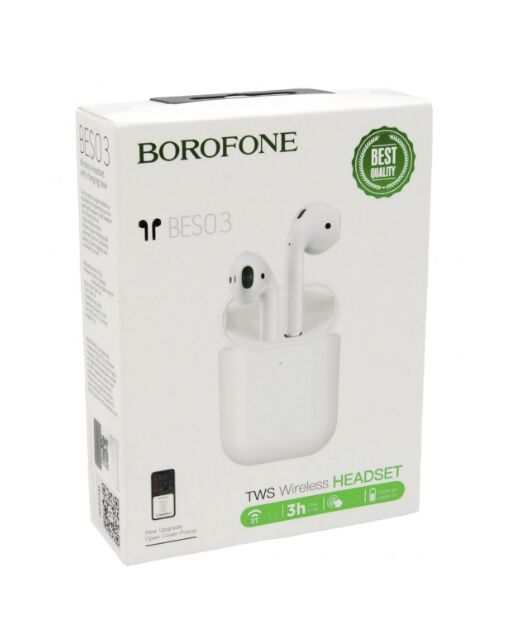 Гарнитура беспроводная "Borofone" BES03, Bluetooth 5.0, TWS 1