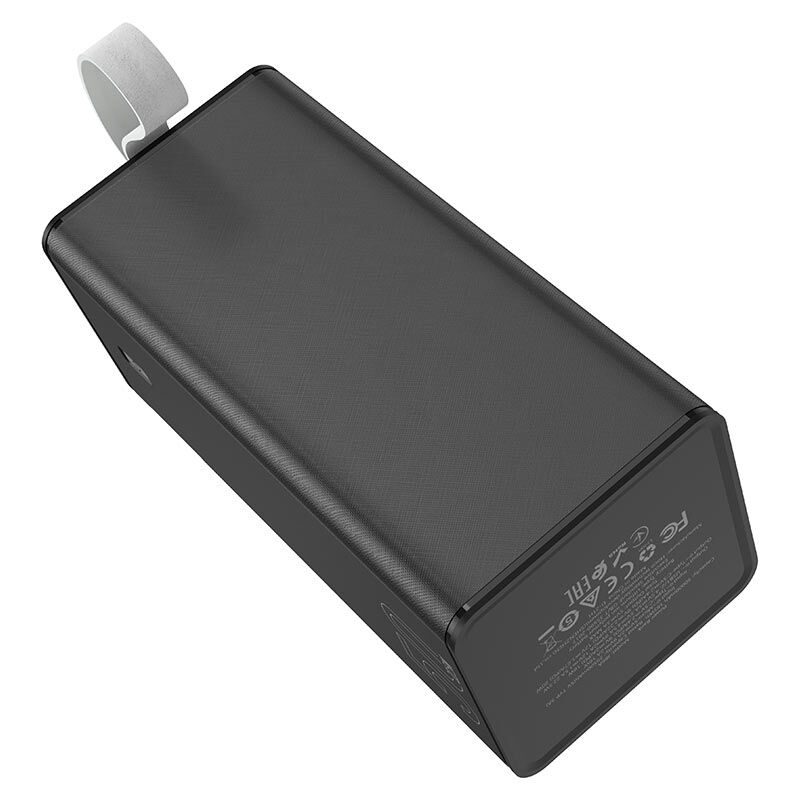 Портативный аккумулятор 50000mAh 2гн.USB, Type-C 5V, PD3.0А (чёрный) "Hoco" J86A 3