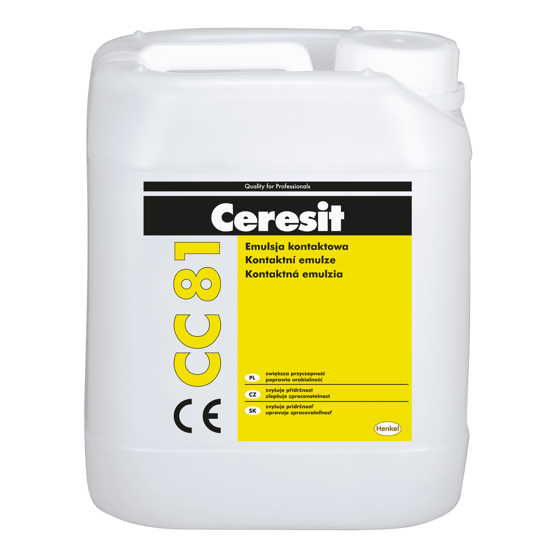 Адгезионная добавка для цементных растворов и бетонов Ceresit СС 81 10 л