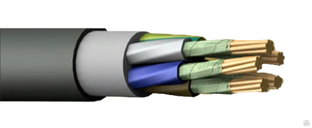 Силовой кабель ВВГнг(А)-FRLSLTx 1х4 #1