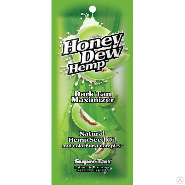 Крем-активатор загара SUPRE Honey Dew Hemp (15 мл)
