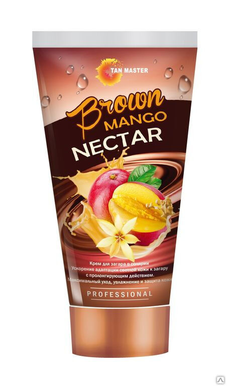 Крем для загара TAN MASTER/ Brown Mango Nectar, туба 150 мл