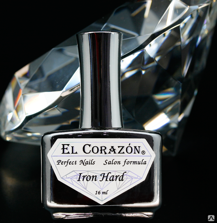 Лак для лечения ногтей EL Corazon IRON HARD железная твердость 16 мл