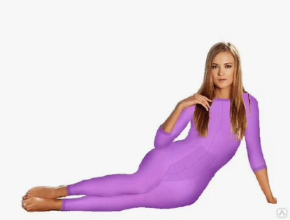 Костюм LPG, вакуумного массажа, лимфодренажа фиолетовый (55-90 кг)
