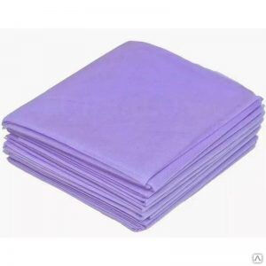 Салфетки - коврики 40х40 (100 шт/пачка) фиолетовый