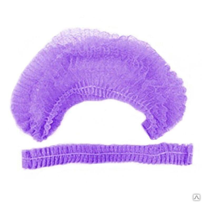 Шапочка шарлотта (100 шт) фиолетовая