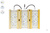 Низковольтный светодиодный светильник Магистраль GOLD, консоль K-3, 81 Вт, 45Х140° #1