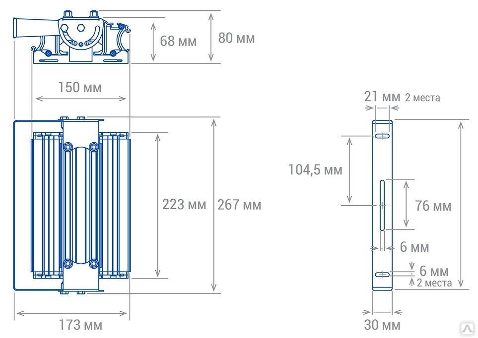 Низковольтный светильник TL-PROM Plus FL 24V LV 50 5K D