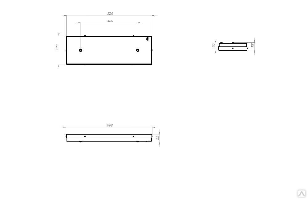 Офисный светильник TL-Office 15 L600 OPL 950 IP54
