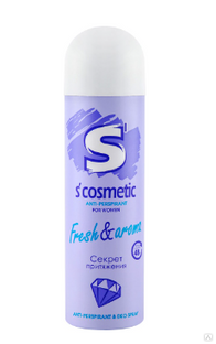 Дезодорант для тела Scosmetic Fresh & aroma 45-150, 145мл 