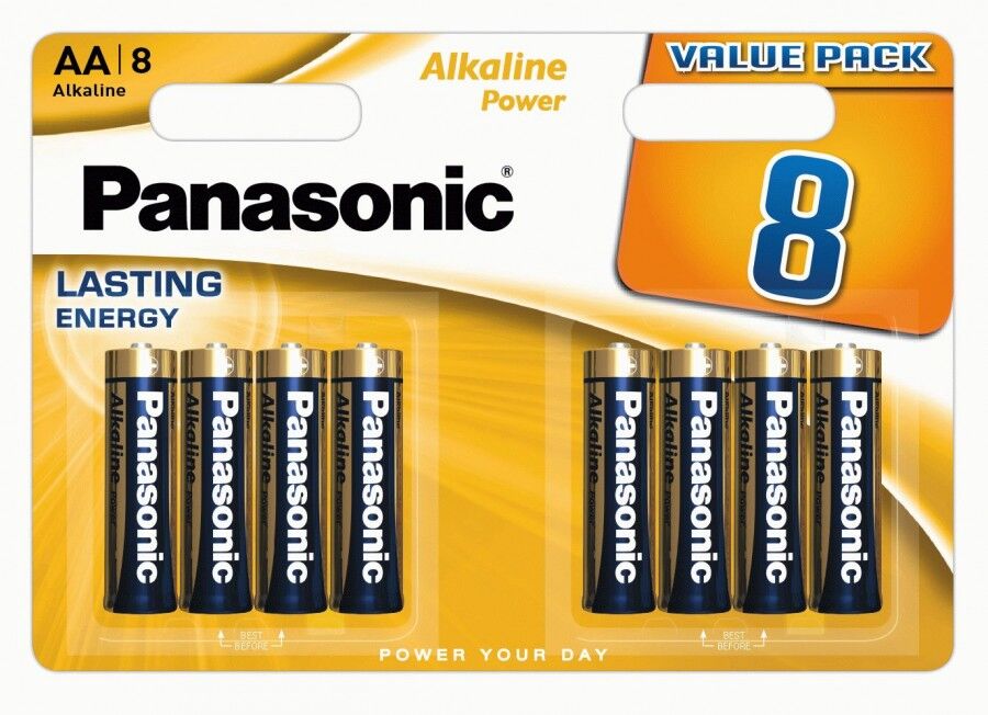 Батарейка Panasonic Alkaline LR03/286 BL8 ПРОМО