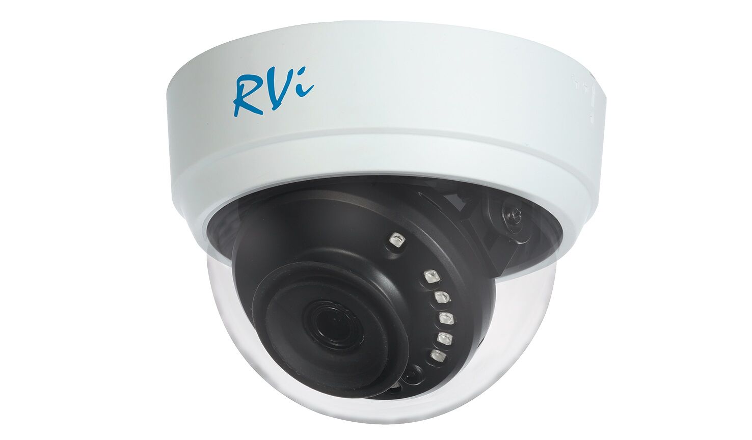 Видеокамера HD-TVI купольная RVi-1ACD202 (2.8) white RVI