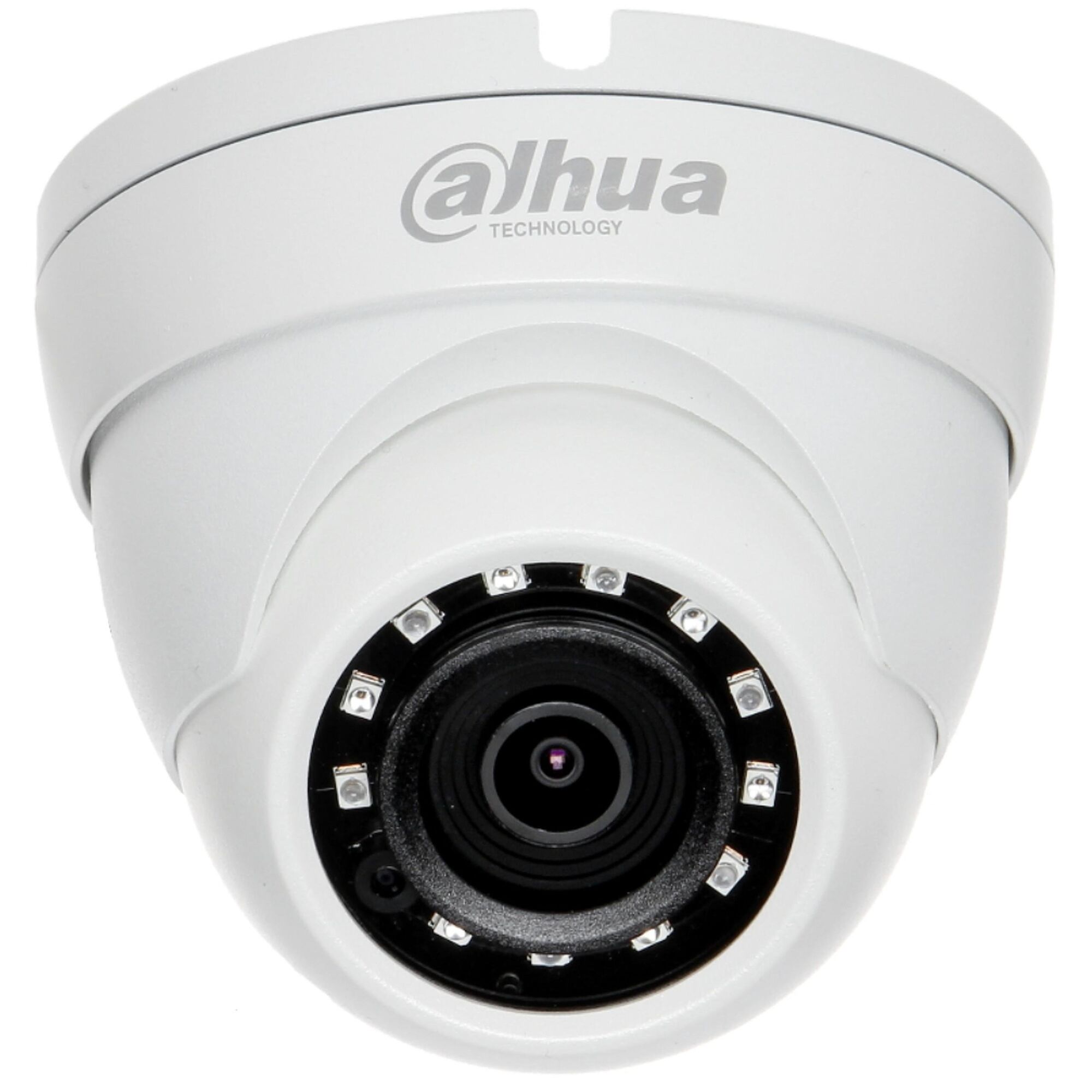 Видеокамера профессиональная мультиформатная купольная Dahua DH-HAC-HDW1220MP-0280B