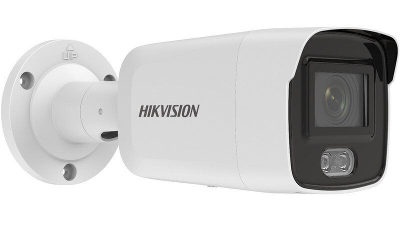 Видеокамера IP цилиндрическая профессиональная Hikvision DS-2CD2027G2-LU(C) 4 мм