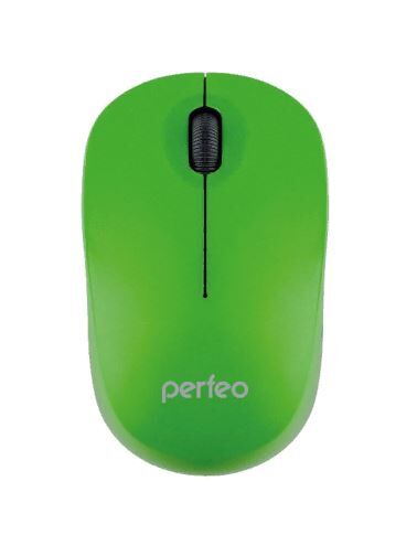 Мышь Perfeo беспров., оптич. "SKY", 3 кн, DPI 1200, USB, зелён.