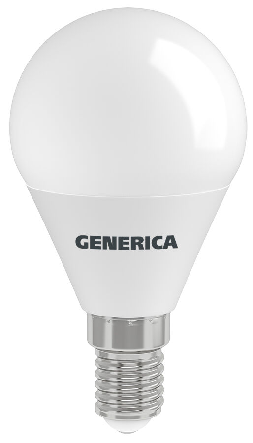 Лампа светодиодная G45 шар 8Вт 230В 3000К E14 GENERICA IEK