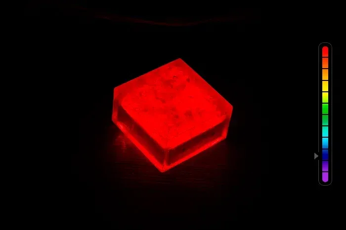 Светодиодная брусчатка LedBrick SLIM 100х100х40 Свечение "RGB"