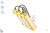 Низковольтный светодиодный светильник Прожектор Взрывозащищенный GOLD, консоль K-3, 81 Вт, 12° #5